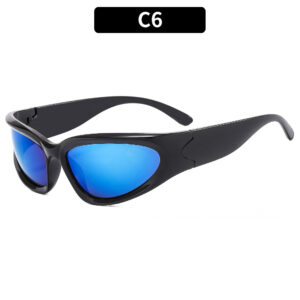 C6-black frame Blue Mercury