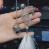 O1CN01jPdBpY27I5JyOZwpU_2209419807773-0-cib Wholesale Metal Feather Car Pendant