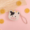 Wholesale Cartoon Cute Cow Girl T Student Zipper Coin Purse Pu Wallet