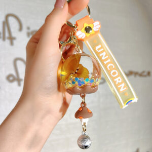 Quicksand wind chimes-yellow