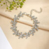 Wholesale Full Diamond Snow Alloy Bracelet