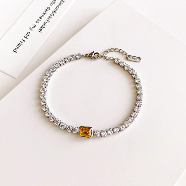 Wholesale Diamond Square Bracelet