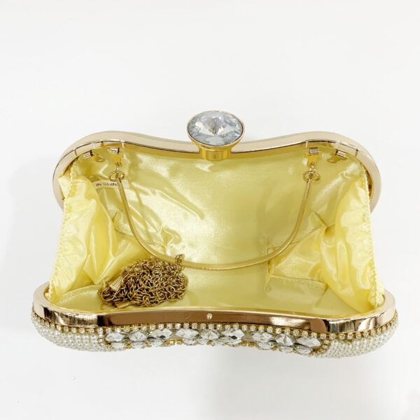 Wholesale Shell Shaped Diamond Pearl Bag OLY-SD-QY005