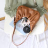 Wholesale Pleated Cloud PU Single Shoulder Crossbody Bag