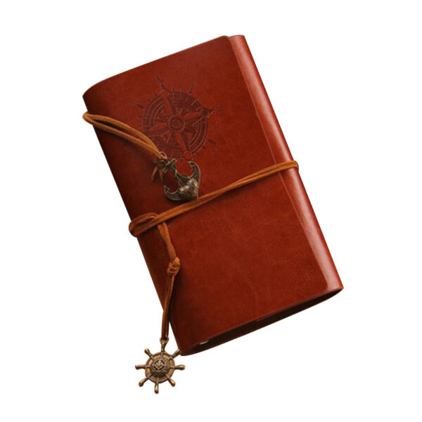 Wholesale Creative Pirate Leather Strap Loose Leaf Notebook
