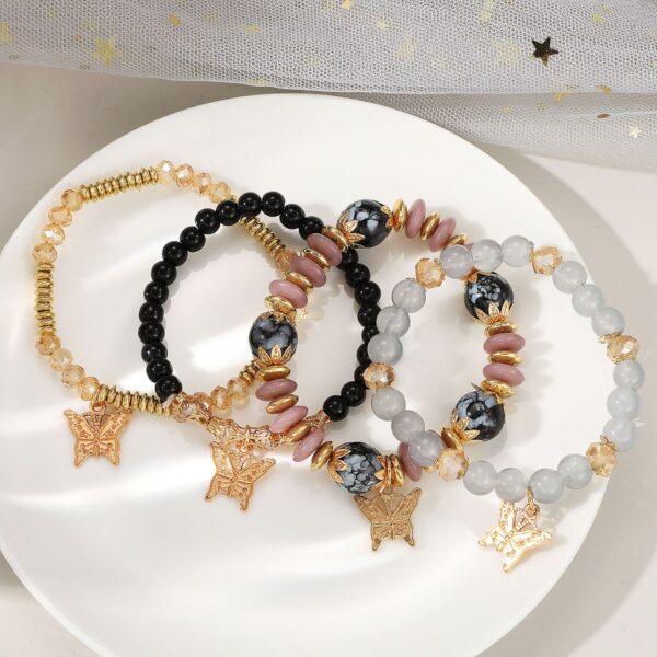 O1CN01jb3nkq29BKyDW7RG5_1007608029-0-cib Wholesale Four Piece Butterfly Bracelet