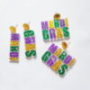Wholesale Three Color Carnival Acrylic Earrings