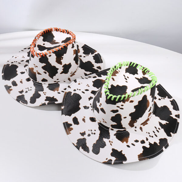 O1CN01jcy2Ln1yw5NKVe9KR_2456766642-0-cib Wholesale Leather Cow Cowboy Hat