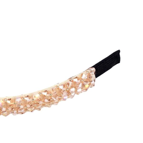 Wholesale Crystal Beaded Wide Brimmed Headband
