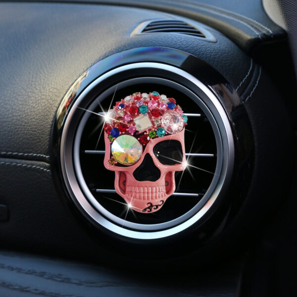 O1CN01je8Pmr1aa3jgwKxjd_2950503345-0-cib Wholesale Colored Diamond Retro Skull Car Perfume For Car