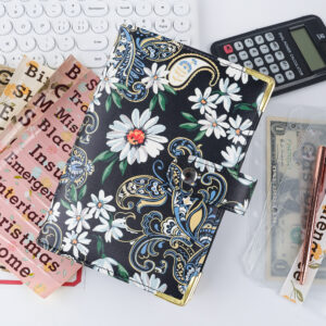 UV four-button-daisy-black (single shell)