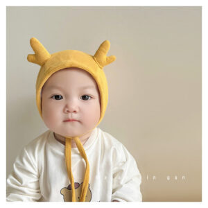 Wholesale Cotton Baby Ear Protector Autumn Winter Boneless Hat