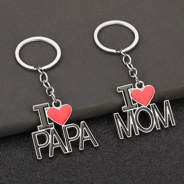 O1CN01jh2Wgb1bWE1xIntTA__2211074083472-0-cib Wholesale Mother's Day Love Letter Zinc Alloy Home Keychain