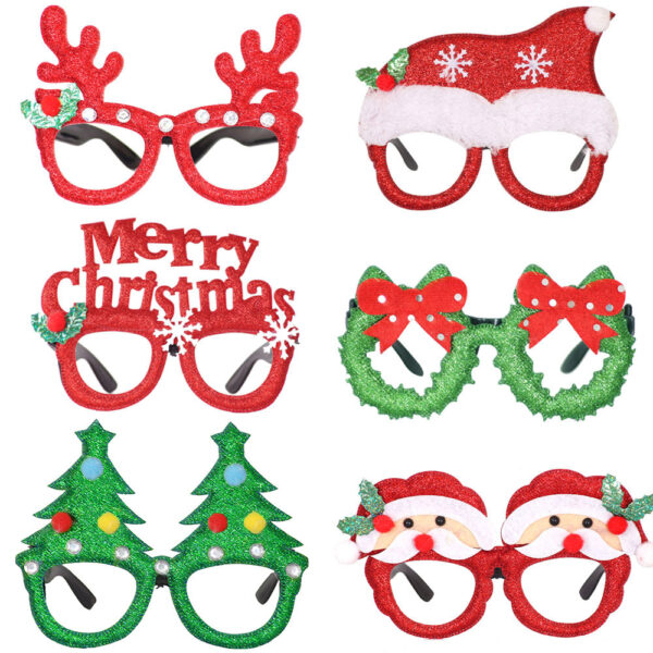Wholesale Christmas Plastic Party Decorations Sunglasses