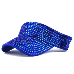 Sapphire blue cap sapphire blue diamond / Adjustable