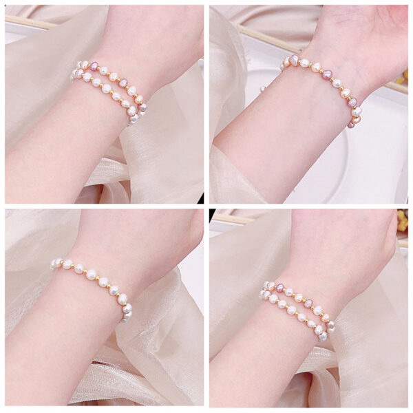 O1CN01jle95w1K0l8xlE1Ge_3458671102-0-cib Wholesale of Jade Simple and Compact Pearls Bracelet
