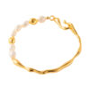 O1CN01jmOn2K1EXNpNuxmHs_3934130361-0-cib Wholesale French Natural Baroque Pearl Asymmetric Stainless Steel Bracelet