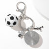 Wholesale Metal Mother's Day Father's Day Graduation Season Football Keychain