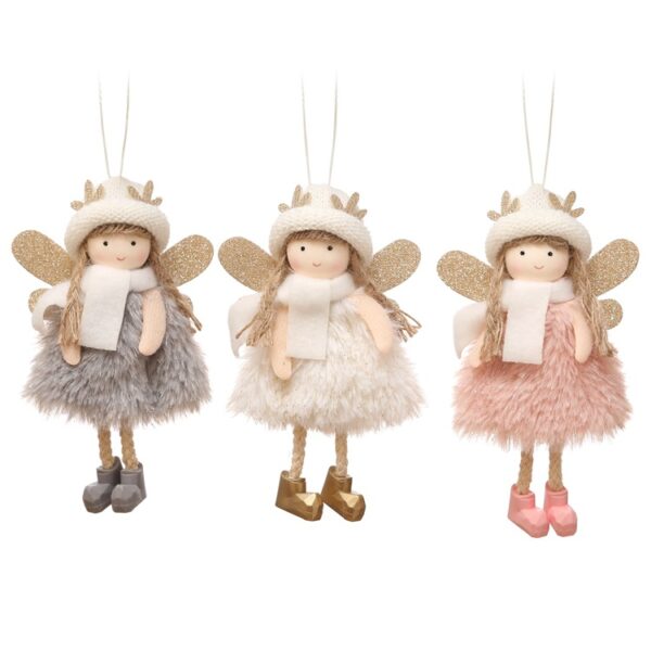 Wholesale Hats Deer Antlers Girls Angel Fabric Decorative Pendants