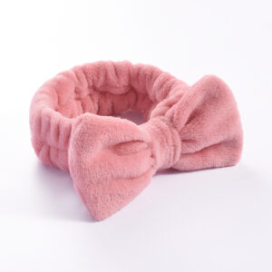 18#Bean paste powder (bow hair tie)