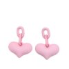 Wholesale Valentine's Day Love Spray Painted Acrylic Earrings