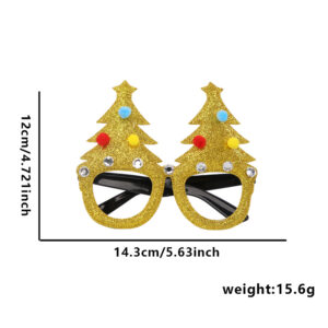 Golden christmas tree model (with diamonds)