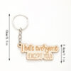 Wholesale Letter Wooden Keychains