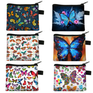 O1CN01jv7ss21kR1tiw7H9j__2427084679-0-cib Wholesale Polyester Butterfly Print Kids Coin Purse Coin Key Storage Bag