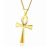 Wholesale Jewelry Alloy Bow Cross Pendant Necklace