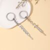 Wholesale Metal Simulation Syringe Thermometer Keychain