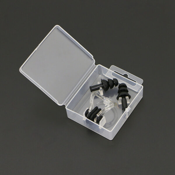 O1CN01k3YGMm2Jm6eRL6lwP_3857079463-0-cib Wholesale Boxed Swimming Nose Clip Earplugs Swimming Equipment