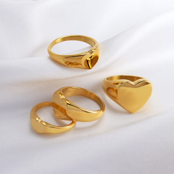 O1CN01k4Jtei1VHfeaNcKZP_4112122628-0-cib Wholesale Stainless Steel Gilded Wide Face Vertical Grain Cowhorn Bag Texture Ring