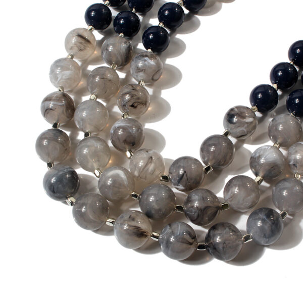 O1CN01k4NwB329tIq1SRH2a_2559898125-0-cib Wholesale Exaggerated Multilayer Plastic Earrings Necklace Jewelry Set