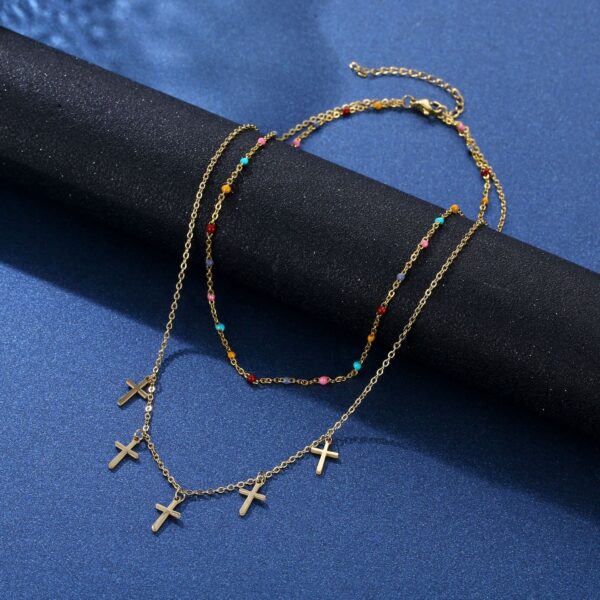 Wholesale Cross Stainless Steel Necklaces