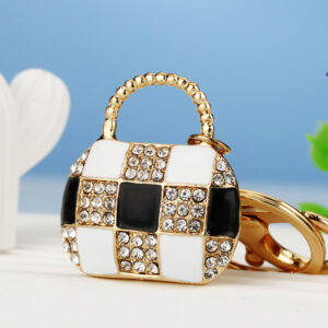 Chanel Check Satchel Black and White / Single OPP bag packaging
