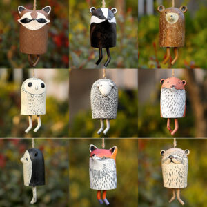 Wholesale Resin Cute Pet Wind Chime Pendants