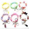 Wholesale Tassel Dragonfly Bull Head Lion Love Angel Acrylic Wrist Keychain