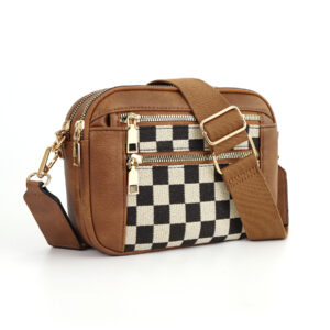 Plaid brown (ready in stock)