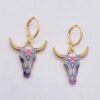 O1CN01kE01bH26rWYfUrvp5_2209785017715-0-cib Wholesale Retro Ethnic Style Cow Head Pendant Western Cowboy Series Earrings