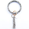 Wholesale PU Tassel Pendant Bracelet Key Chain