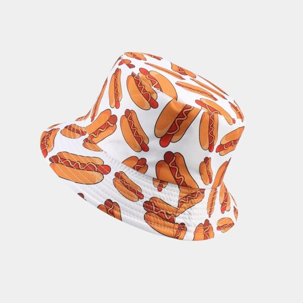 O1CN01kJBMqr1XIFMCwvv7A_2209326832900-0-cib Wholesale Polyester Hot Dog Pattern Embroidery Bucket Hat