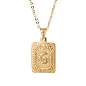 (with chain) gold G
