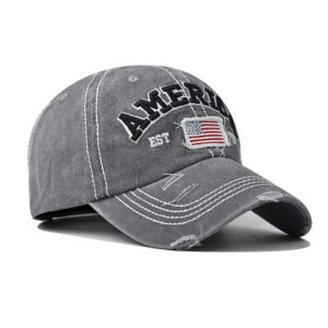American flag Gray / Adjustable