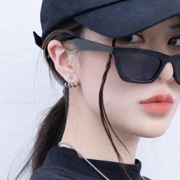 Wholesale Gothic Halloween Retro Skull Alloy Earrings