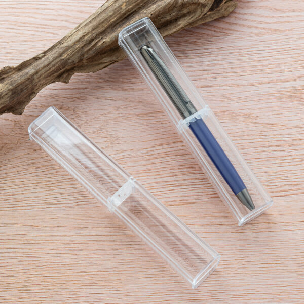 Wholesale Full Transparent Acrylic Pen Case Square Box Pen Packaging Box