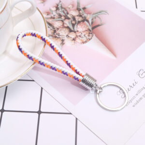 White double orange purple / Silver plastic head