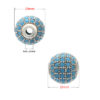 Wholesale Copper Micro Inlaid Diamond Ball Beads