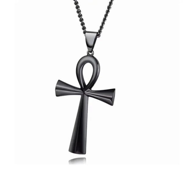 Wholesale Jewelry Alloy Bow Cross Pendant Necklace