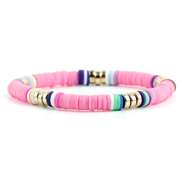 Wholesale Multicolor Soft Pottery Bracelet