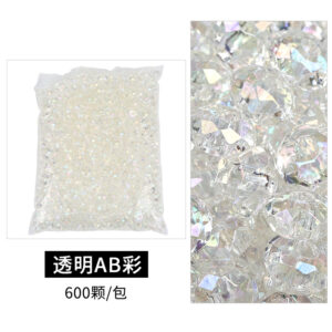 AB transparent / 14mm (random color mixing)